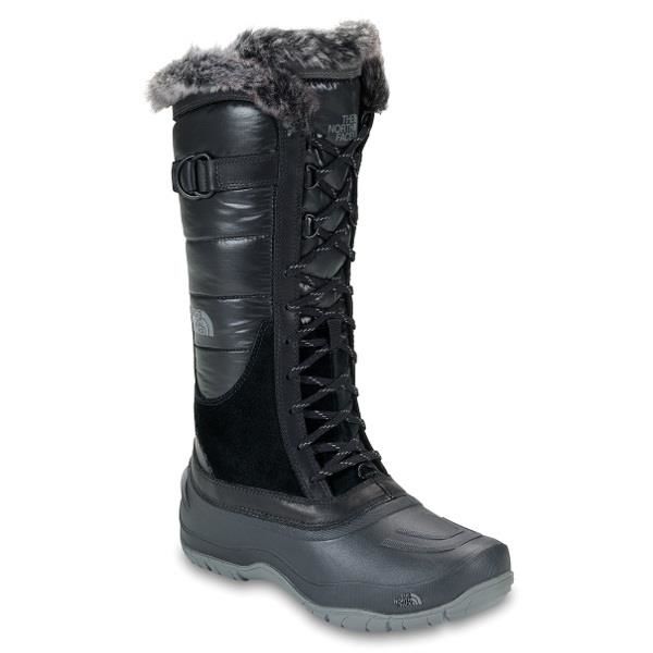 The North Face Womens Shellista Zip, Shiny Black / Black